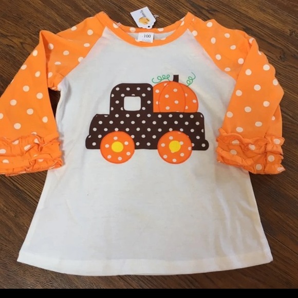 ‼️Just In‼️Fall Y’all! Halloween Autumn Ruffle Ts - Picture 4 of 6